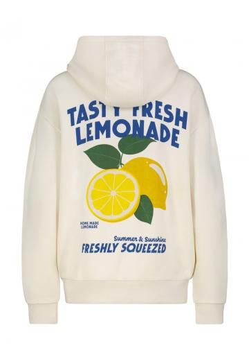 Пуловер с капюшоном