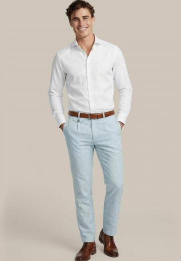 Льняные брюки