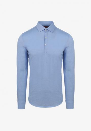 Поло с длинным рукавом