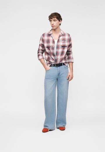 Прямые джинсы