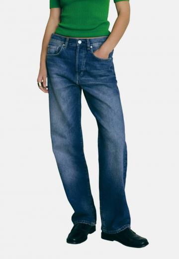 Прямые джинсы