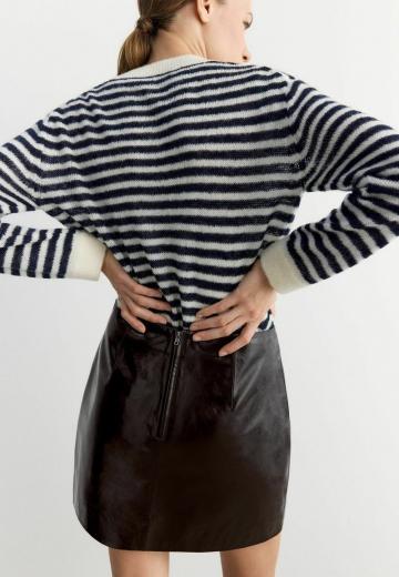 Кожаная юбка