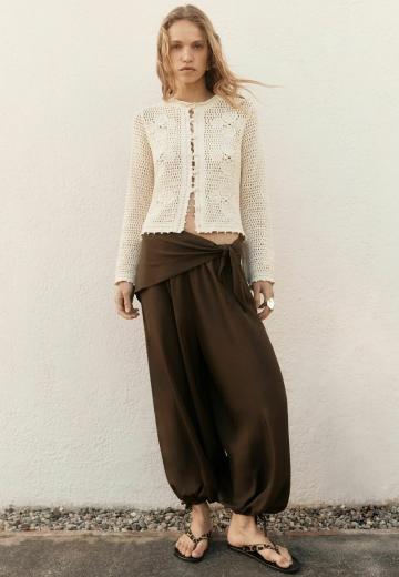 Вязаная кофта