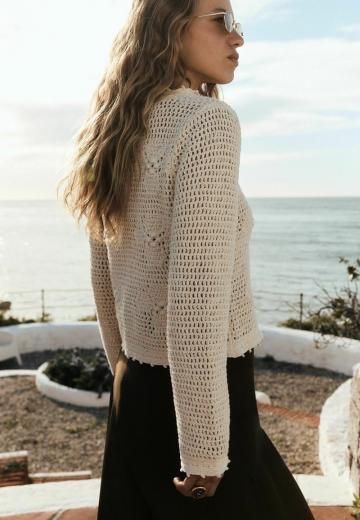 Вязаная кофта