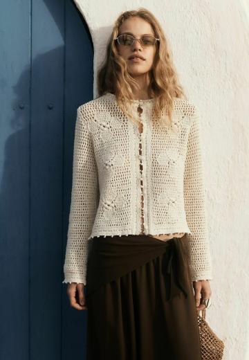 Вязаная кофта