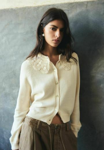 Вязаная кофта