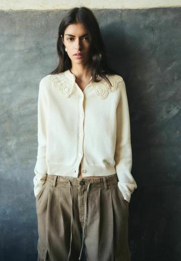 Вязаная кофта