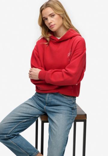 Пуловер с капюшоном