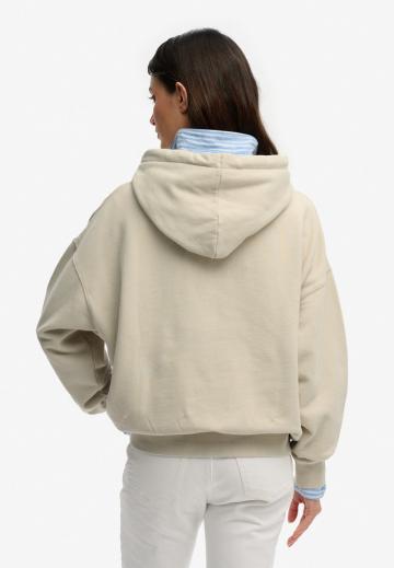 Пуловер с капюшоном