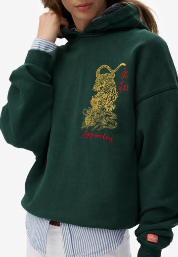 Пуловер с капюшоном