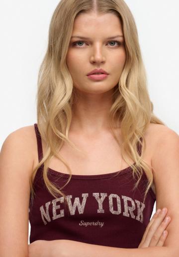 Топ на бретельках