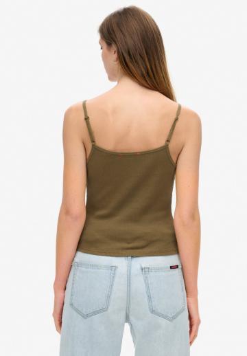 Топ на бретельках