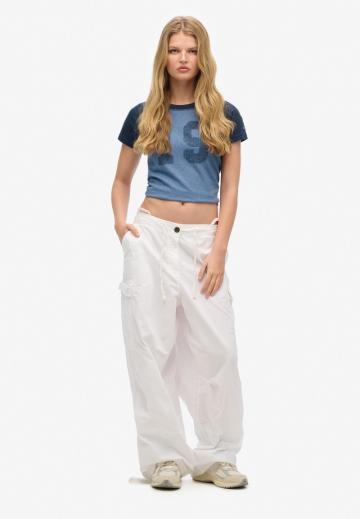 Брюки с накладными карманами