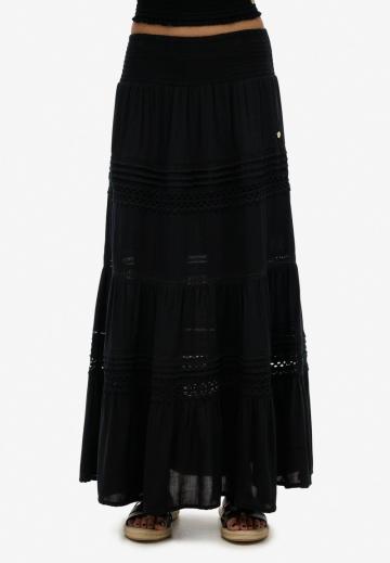 Юбка с воланами