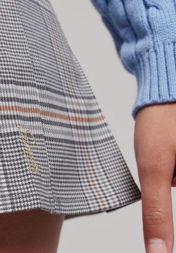 Юбка в клетку