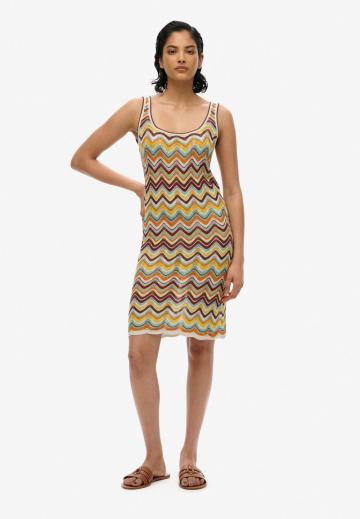 Вязаное платье