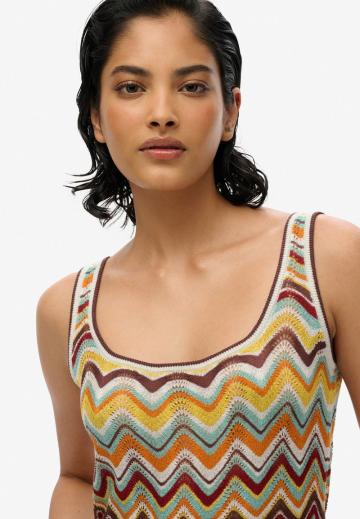 Вязаное платье