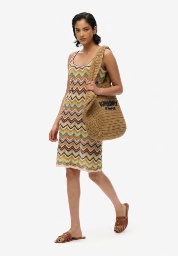 Вязаное платье