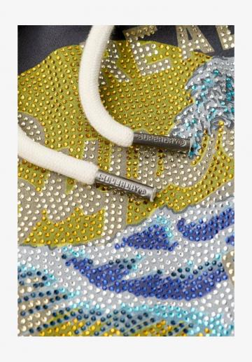 Пуловер с капюшоном