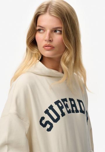 Пуловер с капюшоном