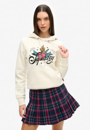 Пуловер с капюшоном