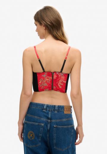 Топ на бретельках