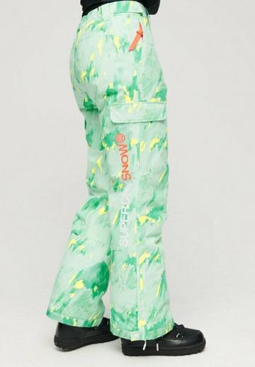 Брюки с накладными карманами