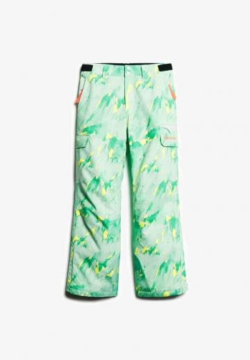 Брюки с накладными карманами