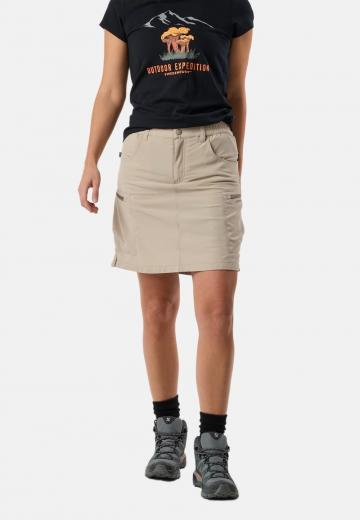 Юбка с накладными карманами