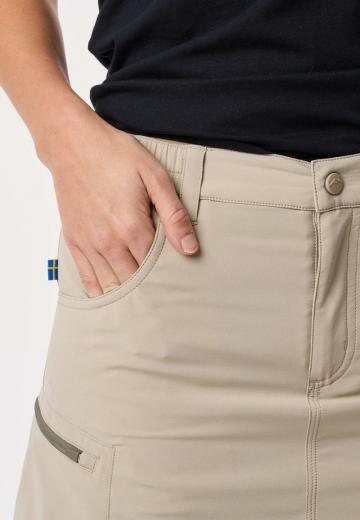 Юбка с накладными карманами