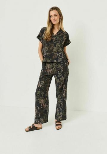 Атласная блузка