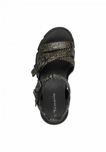 Босоножки на танкетке