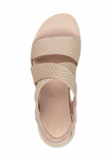 Босоножки на танкетке