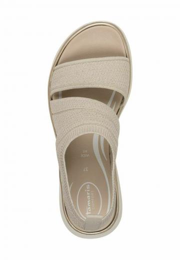 Босоножки на танкетке