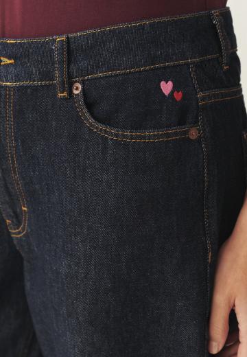 Короткие джинсы