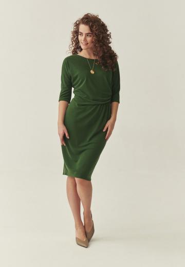 Вязаное платье