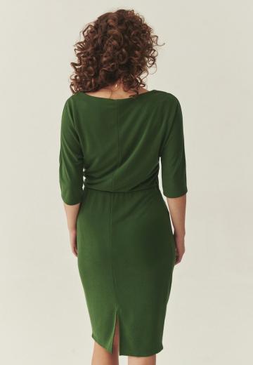 Вязаное платье