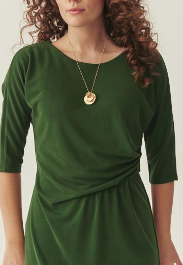 Вязаное платье