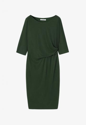 Вязаное платье