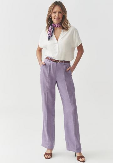 Атласная блузка