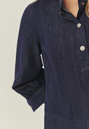 Джинсовое платье