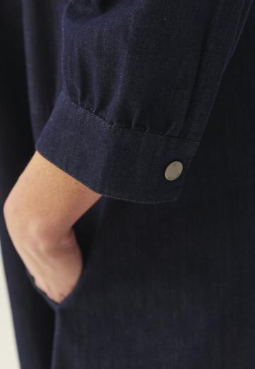 Джинсовое платье