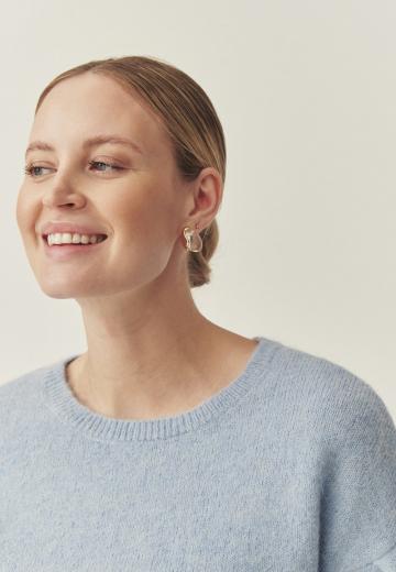 Пуловер с рукавом три четверти