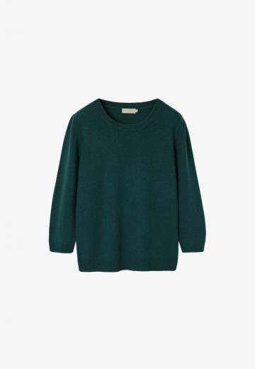 Пуловер с рукавом три четверти