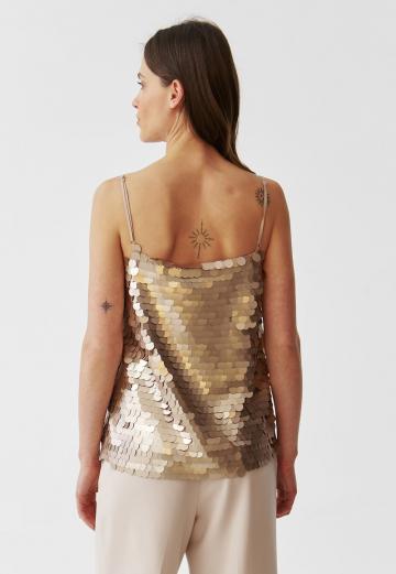 Топ на бретельках