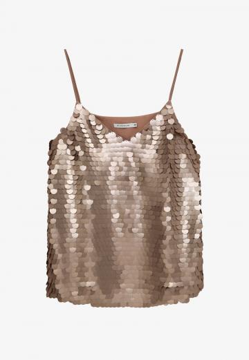 Топ на бретельках