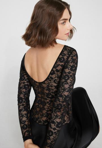 Кружевное боди