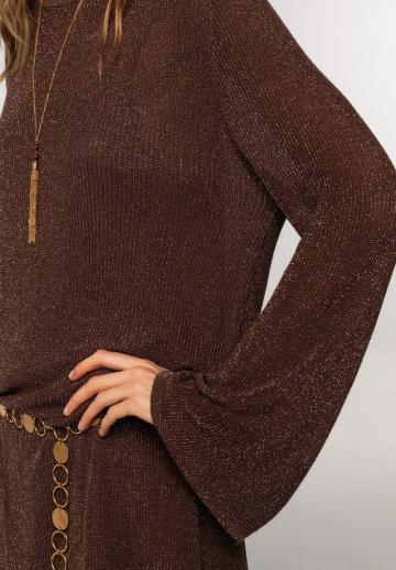 Вязаное платье