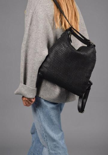 Кожаный рюкзак