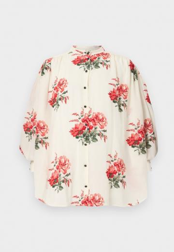 Атласная блузка